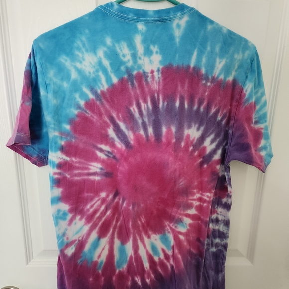 Guns N Roses Rock Band Tee t-shirt Sz S Small tie dye unisex concert retro style - Picture 2 of 4